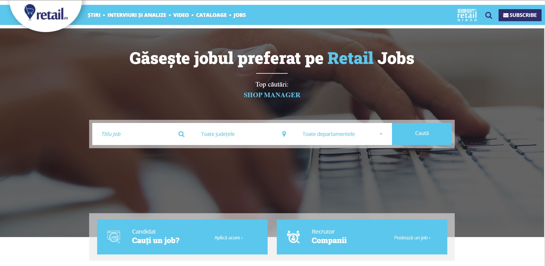 Retail.ro lansează serviciul de recrutare a angajaților Retail Jobs
